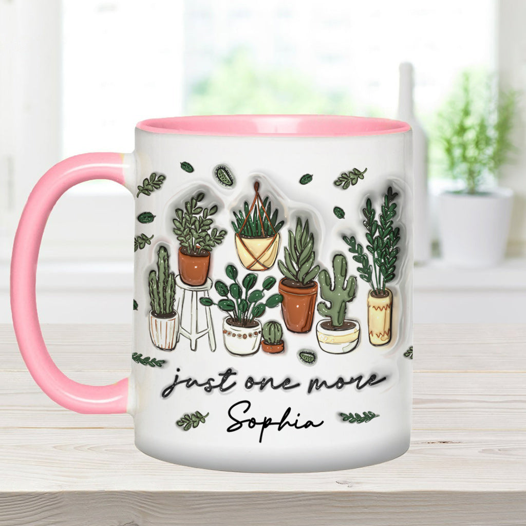Just One More - Personalized Gardening Accent Mug