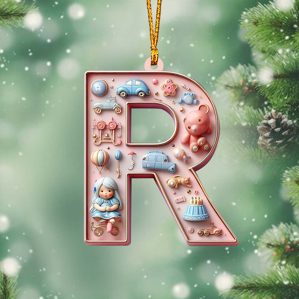 Merry Christmas - Personalized Kid Ornament