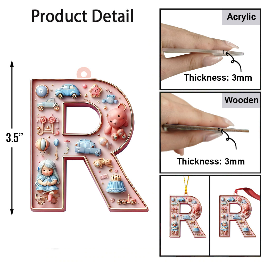 Merry Christmas - Personalized Kid Ornament