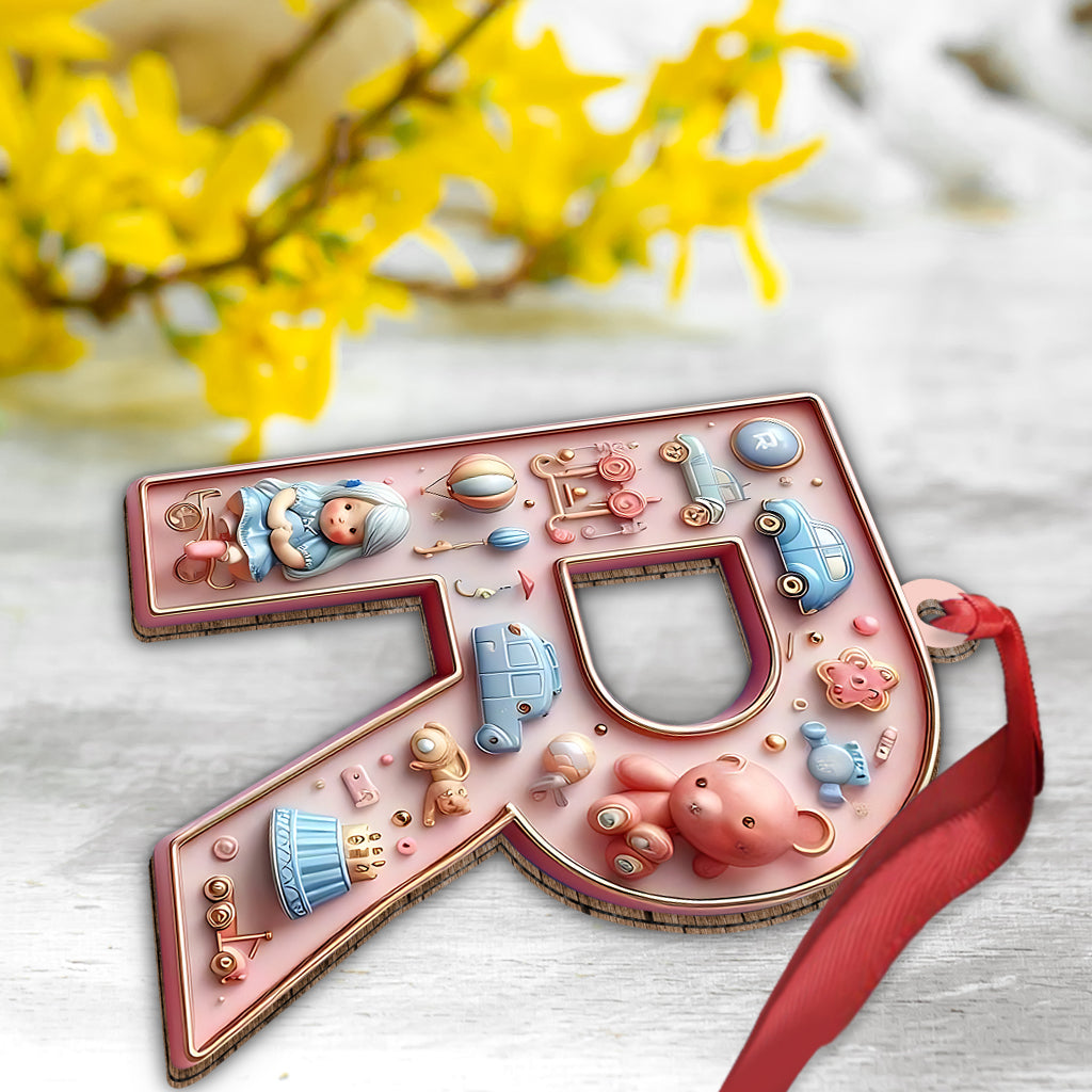 Merry Christmas - Personalized Kid Ornament