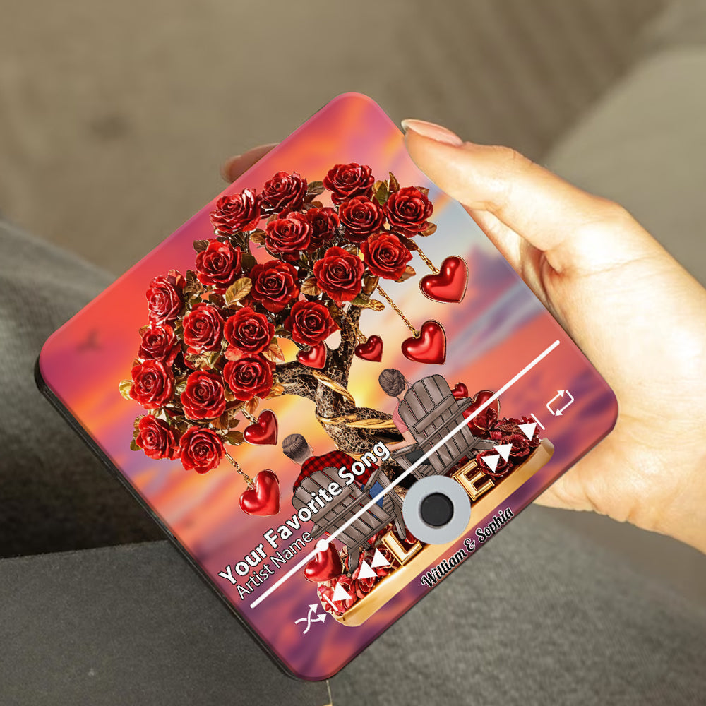 Perfect - Personalized Couple Music Fridge Magnet