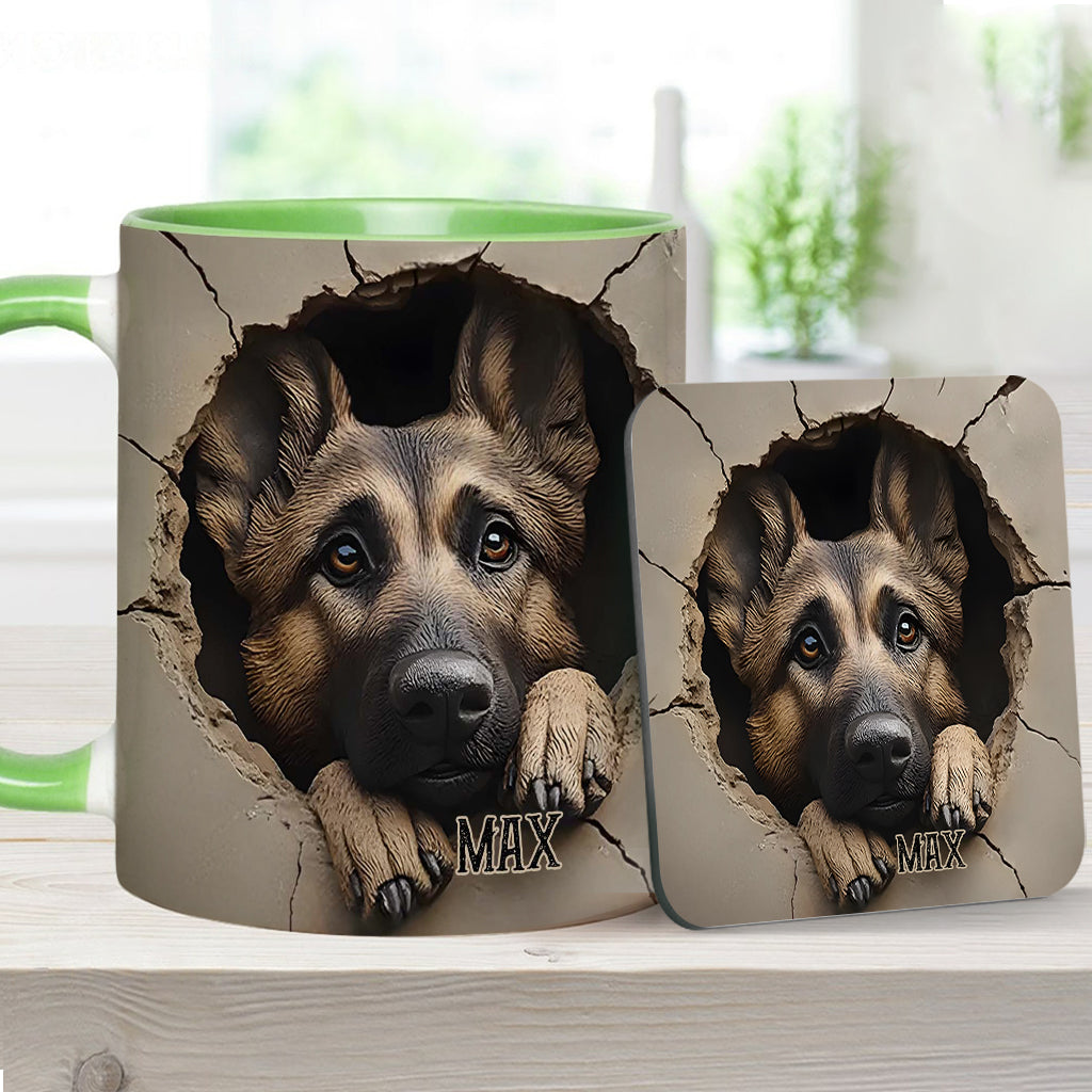 German Shepherd Lover - Personalized Dog Accent Mug