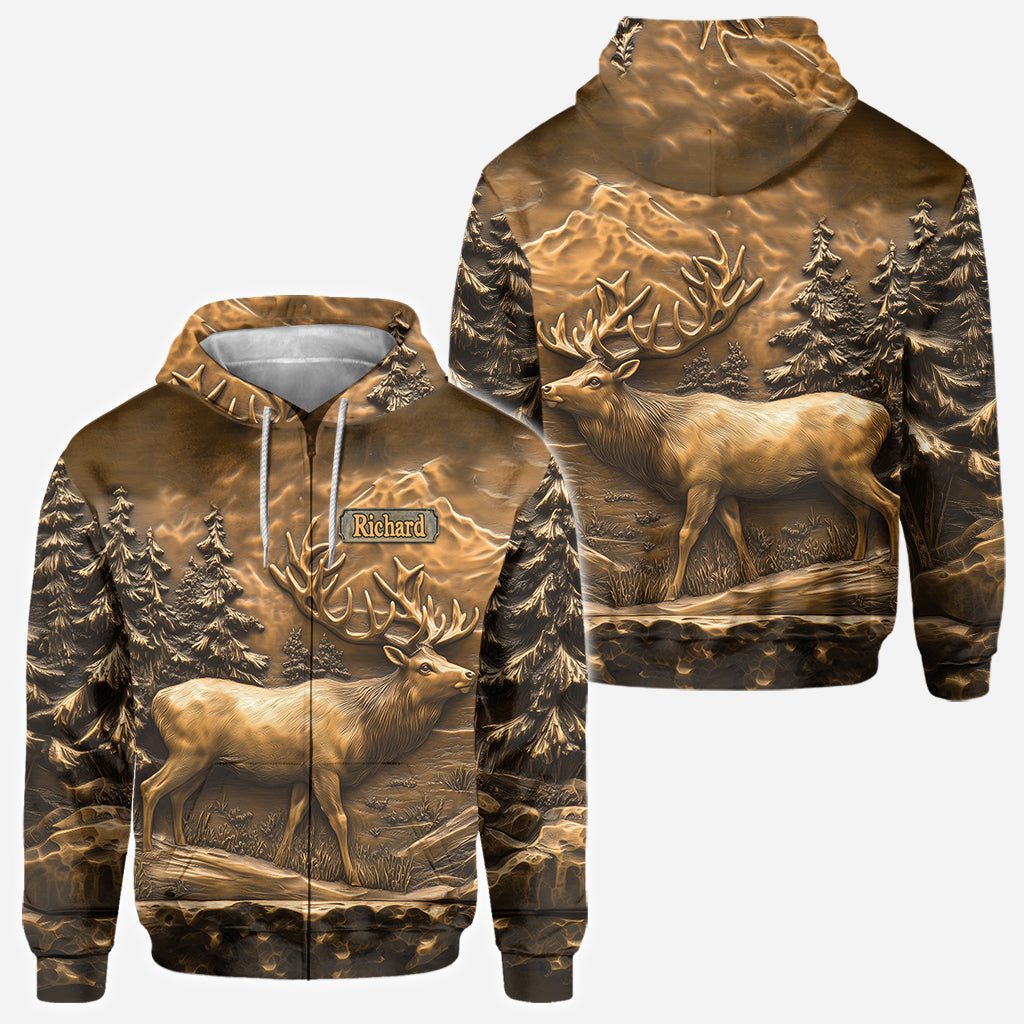 Hunting Deer - Personalized Hunting All Over Shirt