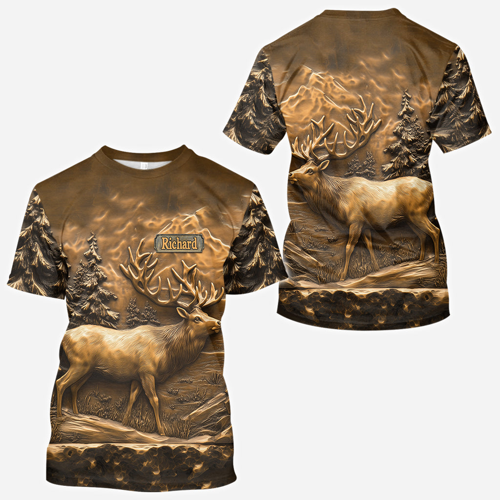 Hunting Deer - Personalized Hunting All Over Shirt