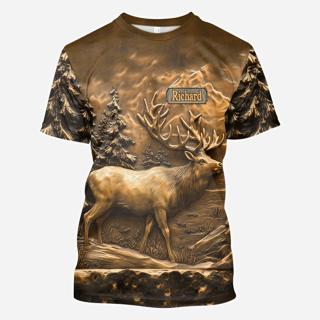 Hunting Deer - Personalized Hunting All Over Shirt