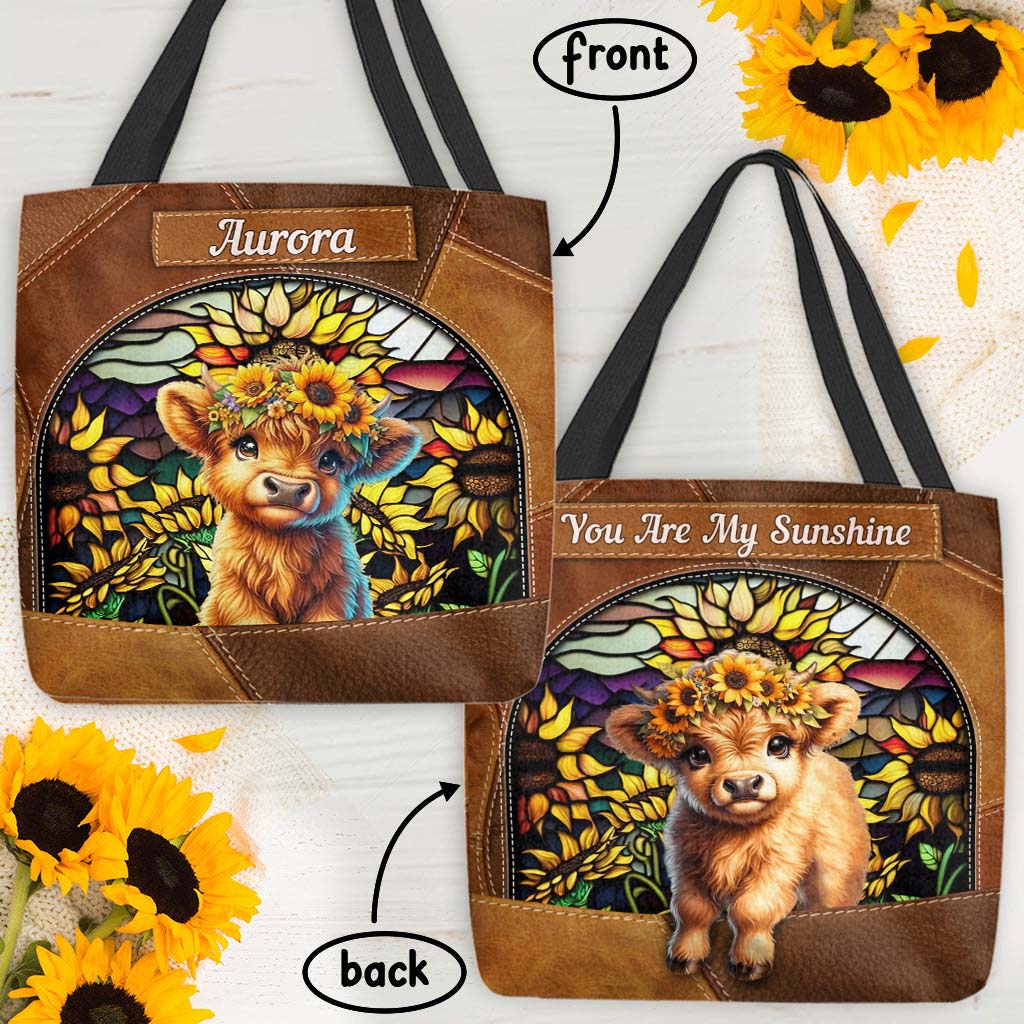 You Are My Sunshine - Personalized Tote Bag