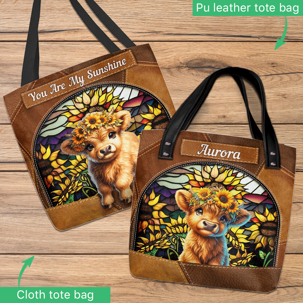 You Are My Sunshine - Personalized Tote Bag