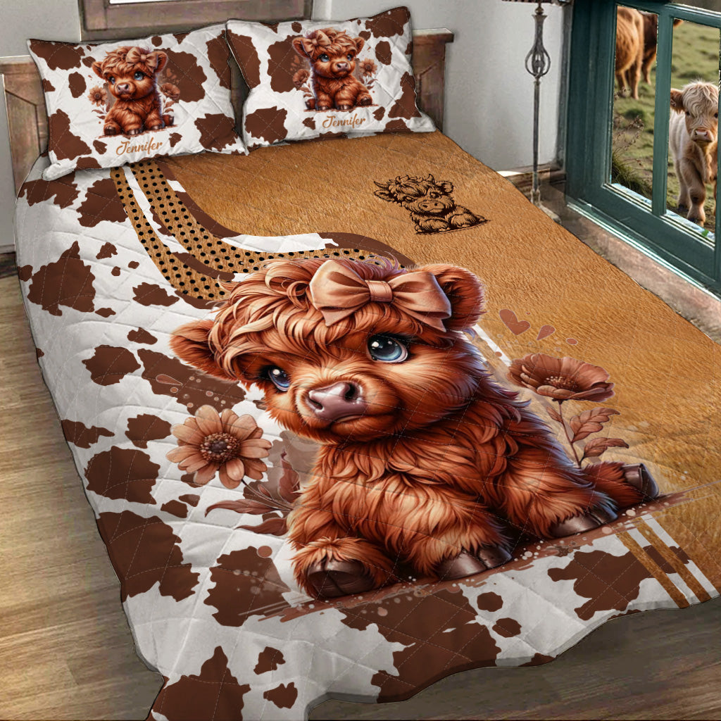 Sweetie - Personalized Quilt Set