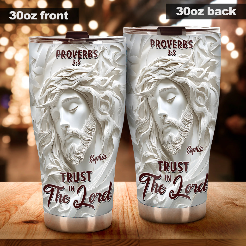 Gobelet chrétien personnalisé « Ayez confiance en Dieu »