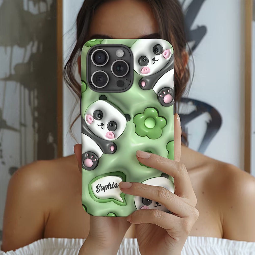 Love Pandas - Personalized Full Print Phone Case