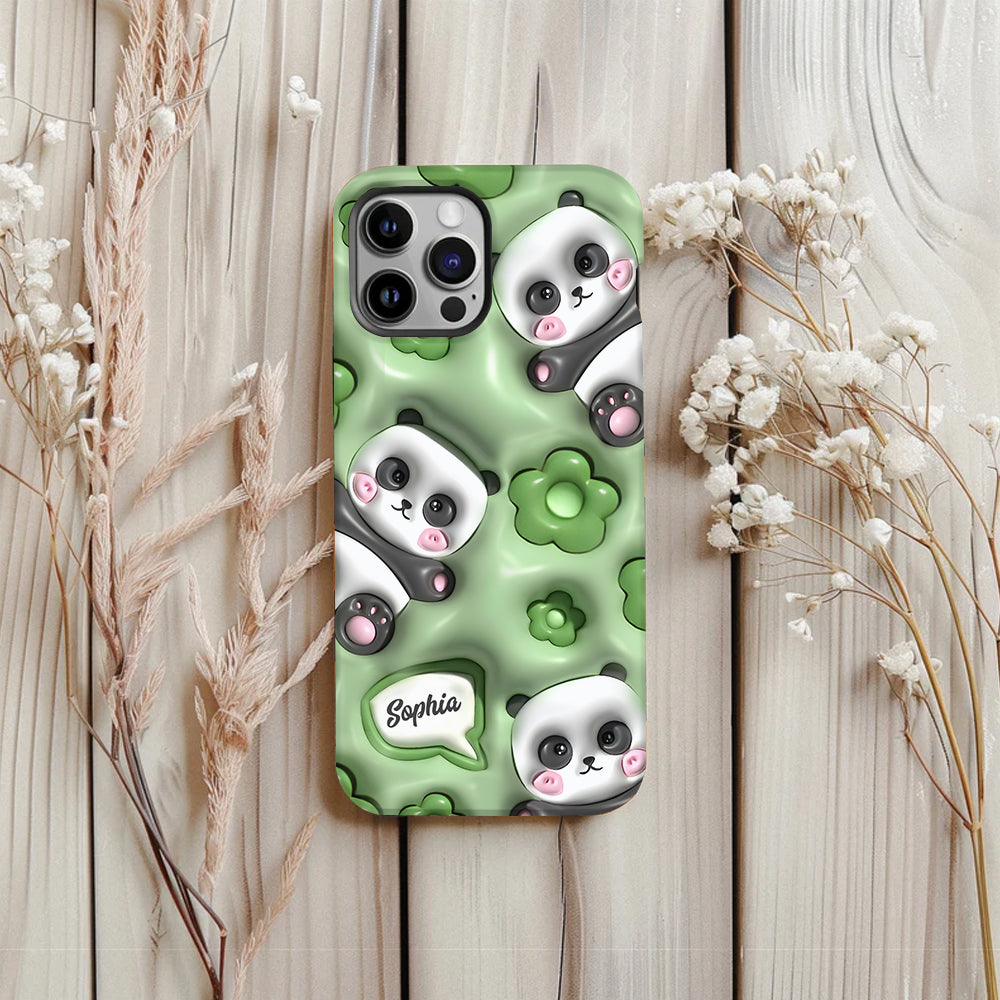Love Pandas - Personalized Full Print Phone Case