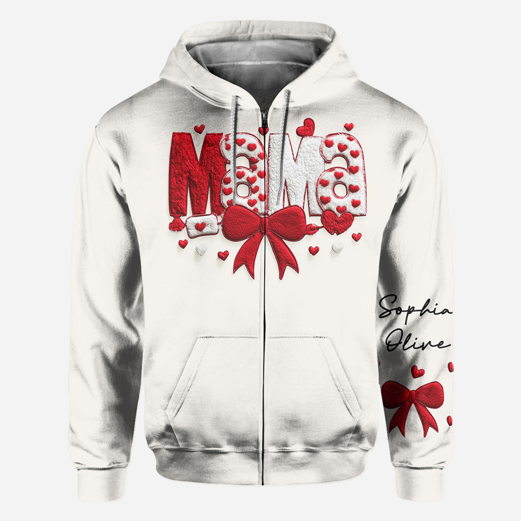 Grandma's Sweethearts - Personalized Grandma All Over Shirt