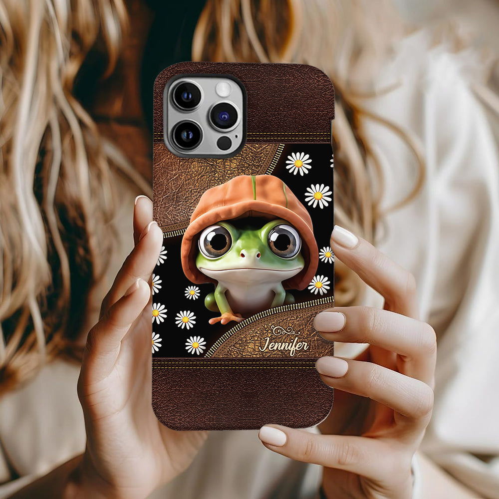 Love Frogs - Personalized Frog Full Print Phone Case
