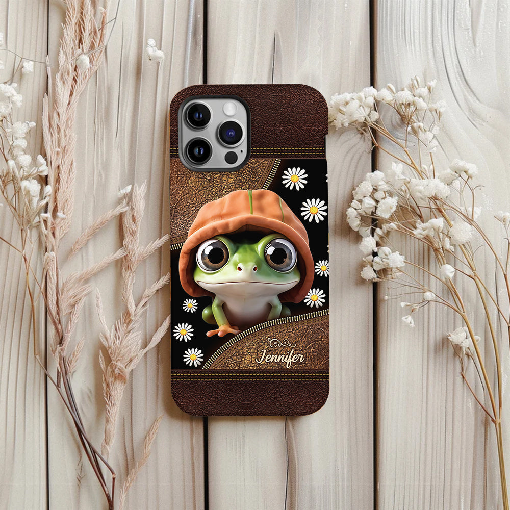 Love Frogs - Personalized Frog Full Print Phone Case