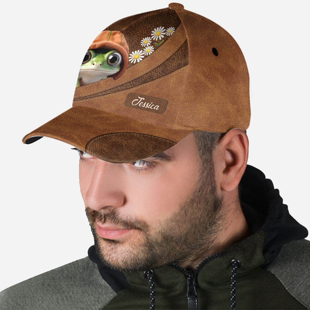 Adorable Frog - Personalized Frog Classic Cap