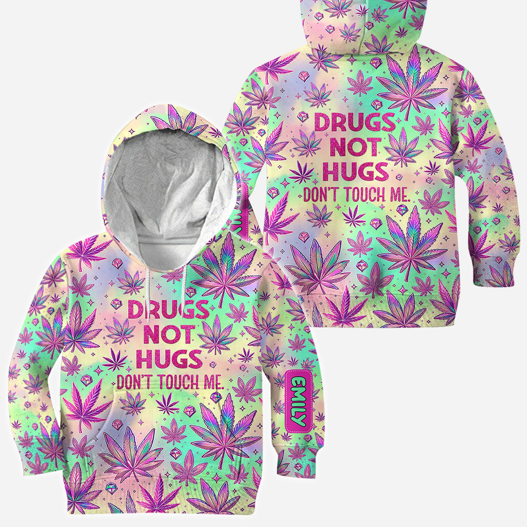 Drugs Not Hugs - Personalized Weed All Over Shirt