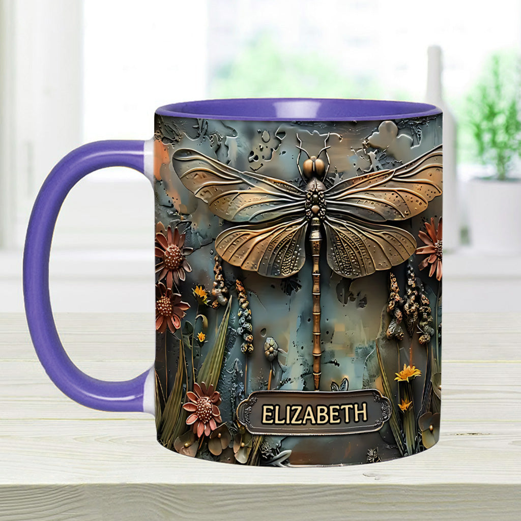 Green Lady - Personalized Gardening Accent Mug