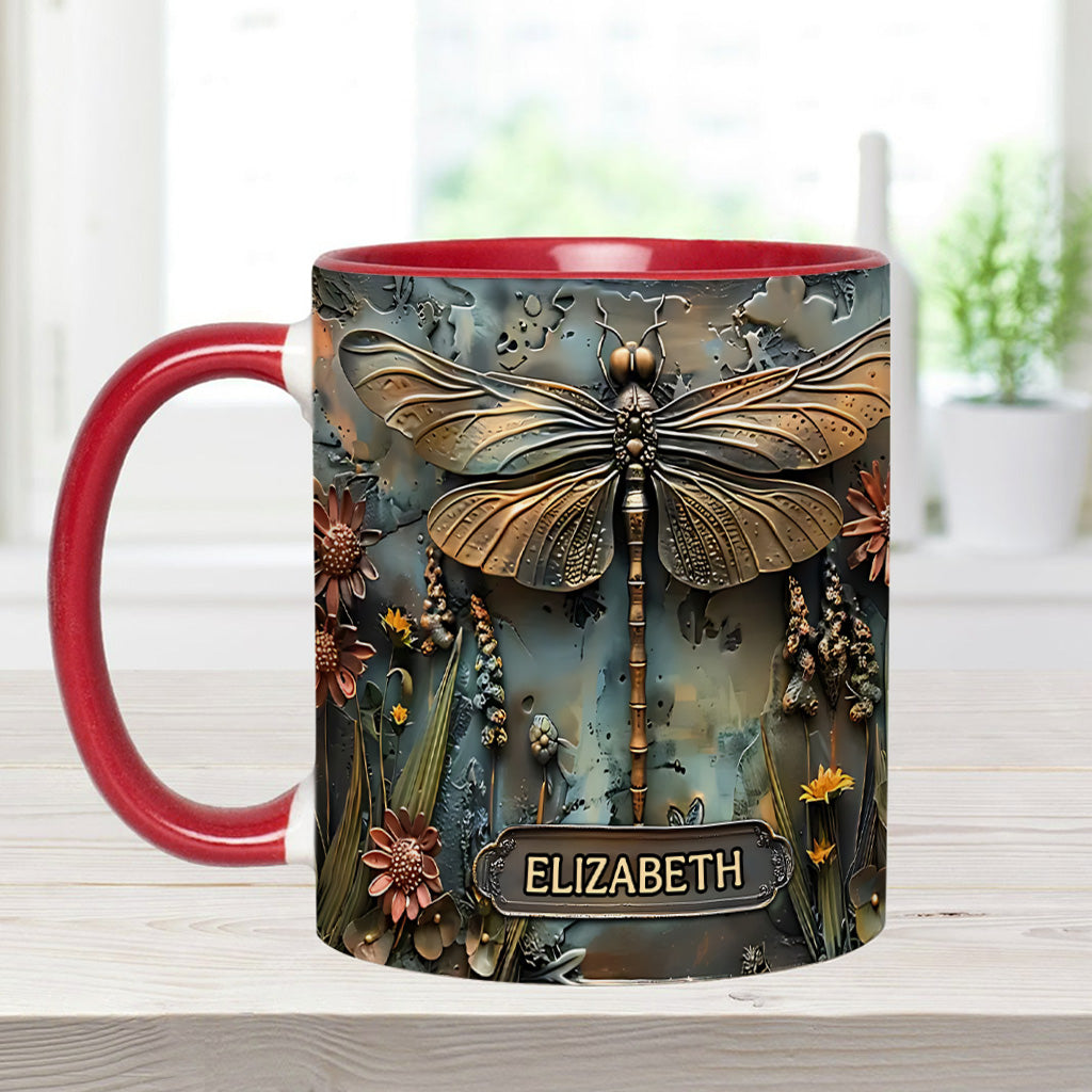 Green Lady - Personalized Gardening Accent Mug