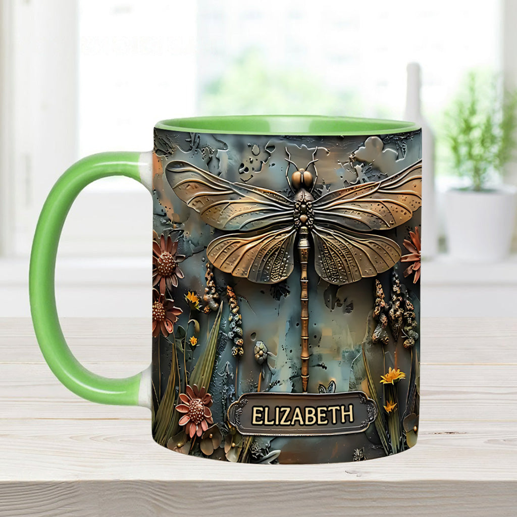 Green Lady - Personalized Gardening Accent Mug