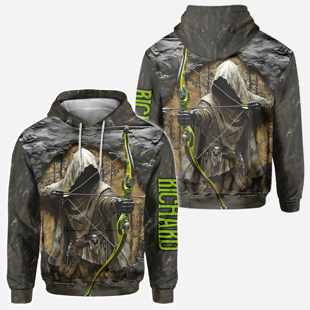 Bow Reaper - Personalized Hunting All Over Shirt