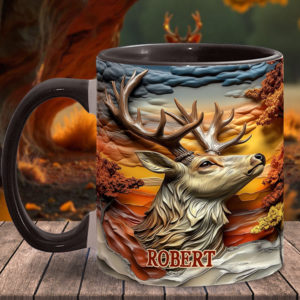 Love Hunting - Personalized Hunting Accent Mug