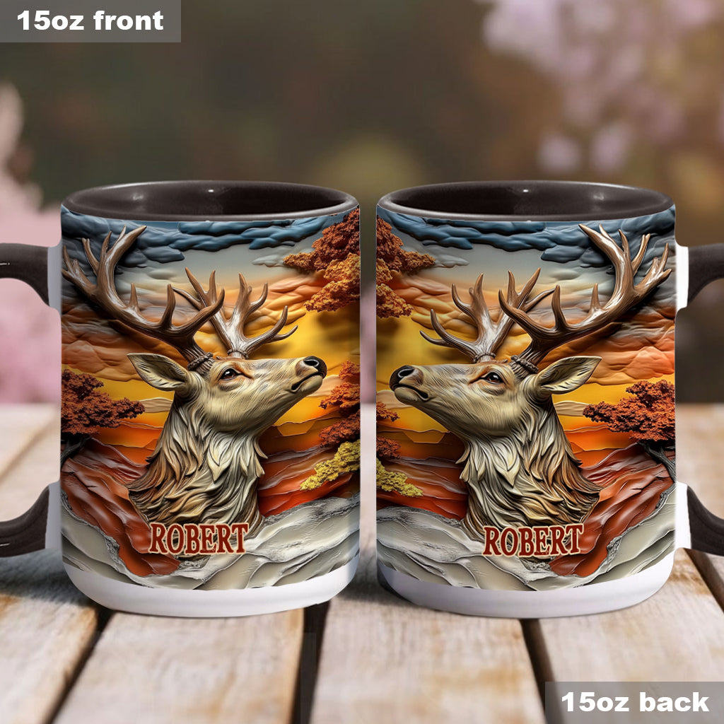 Love Hunting - Personalized Hunting Accent Mug
