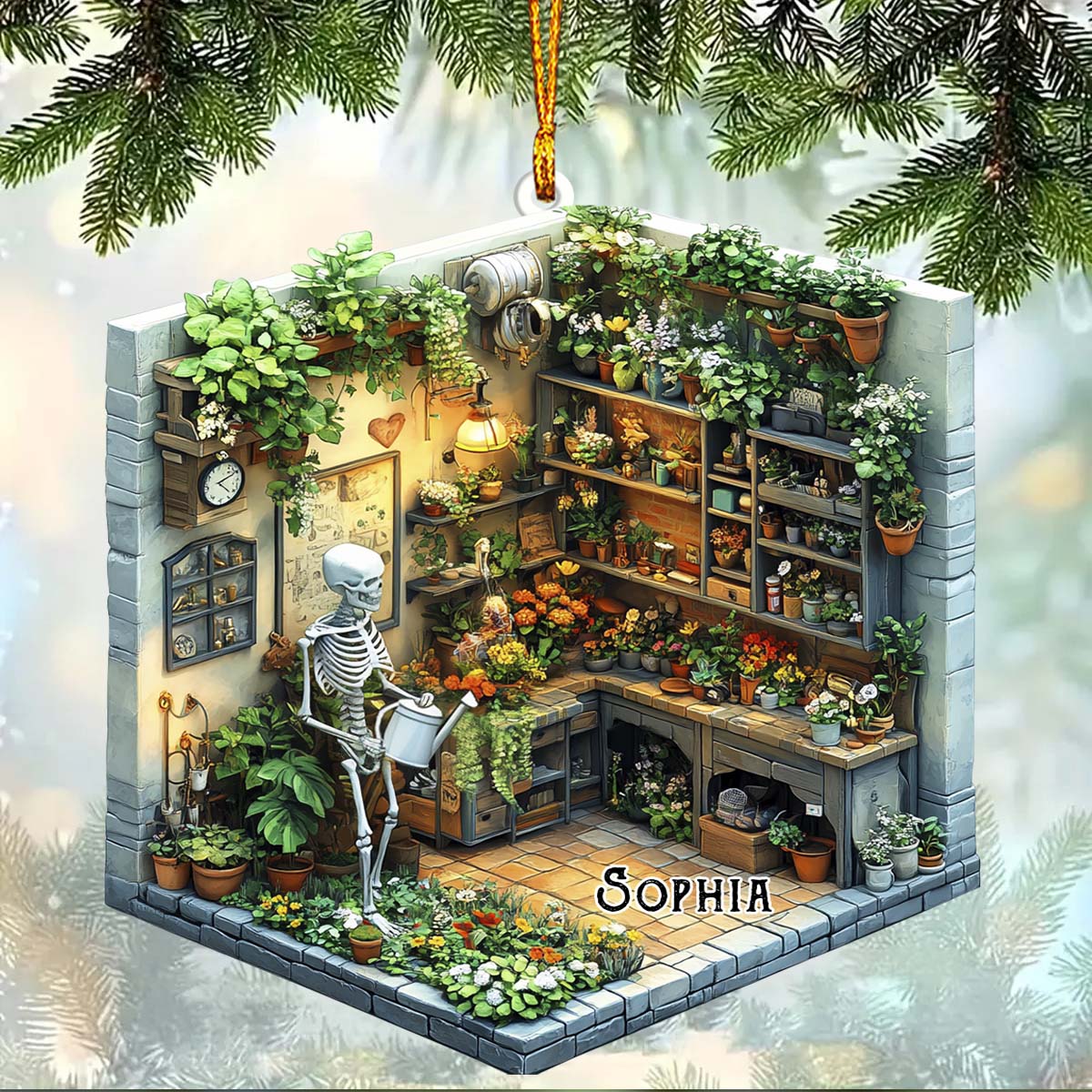 Passionné de jardinage - Ornement de jardinage personnalisé