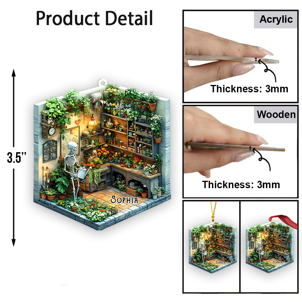 Passionné de jardinage - Ornement de jardinage personnalisé