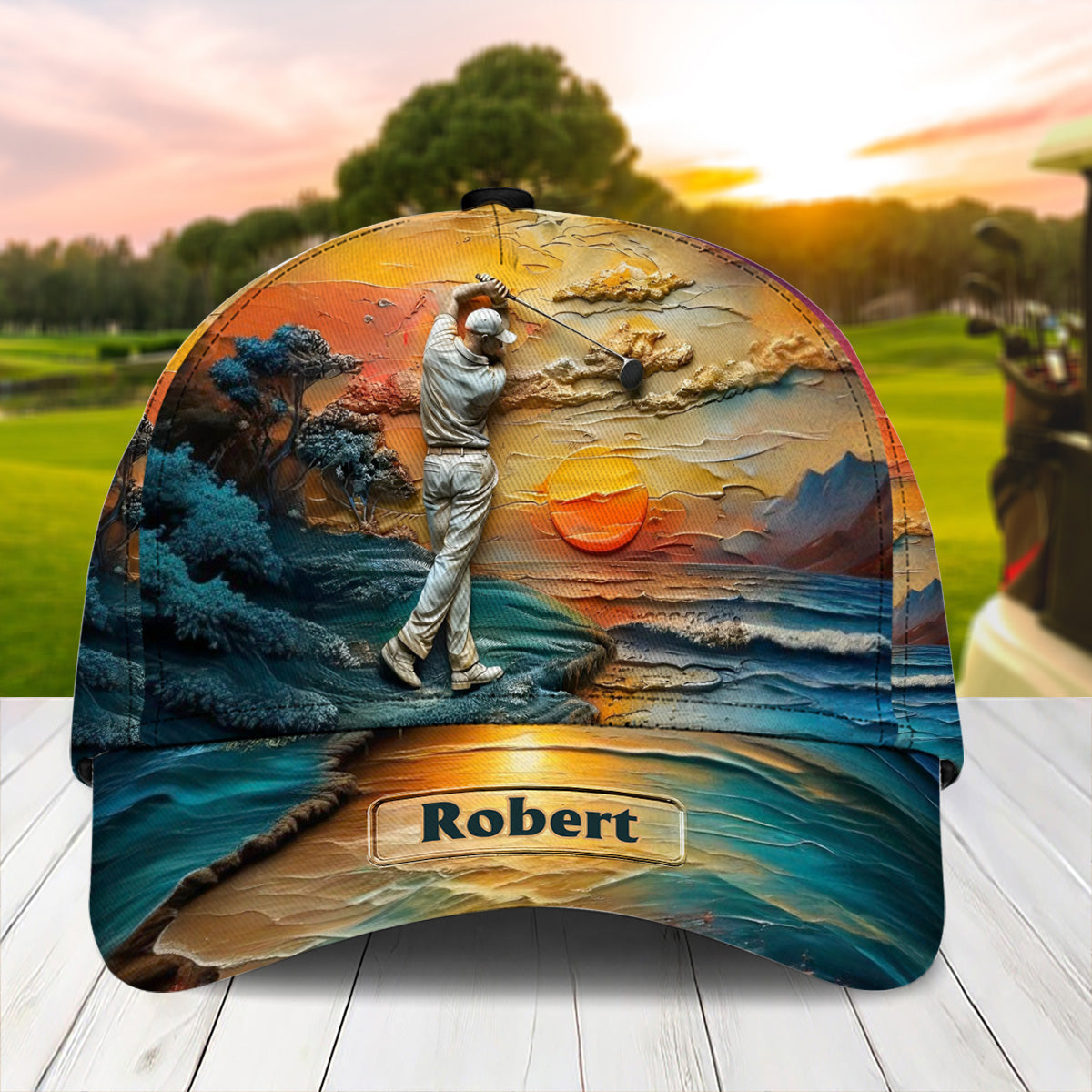 Golf Is My Life - Personalized Golf Classic Cap
