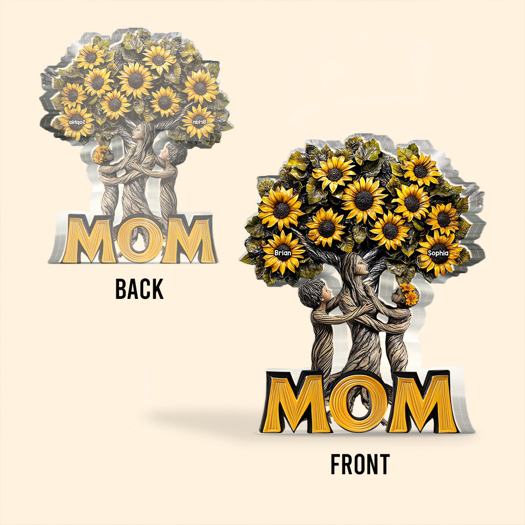 Best Mom Ever - Personalized Mother Custom Shaped Acrylic Plaque