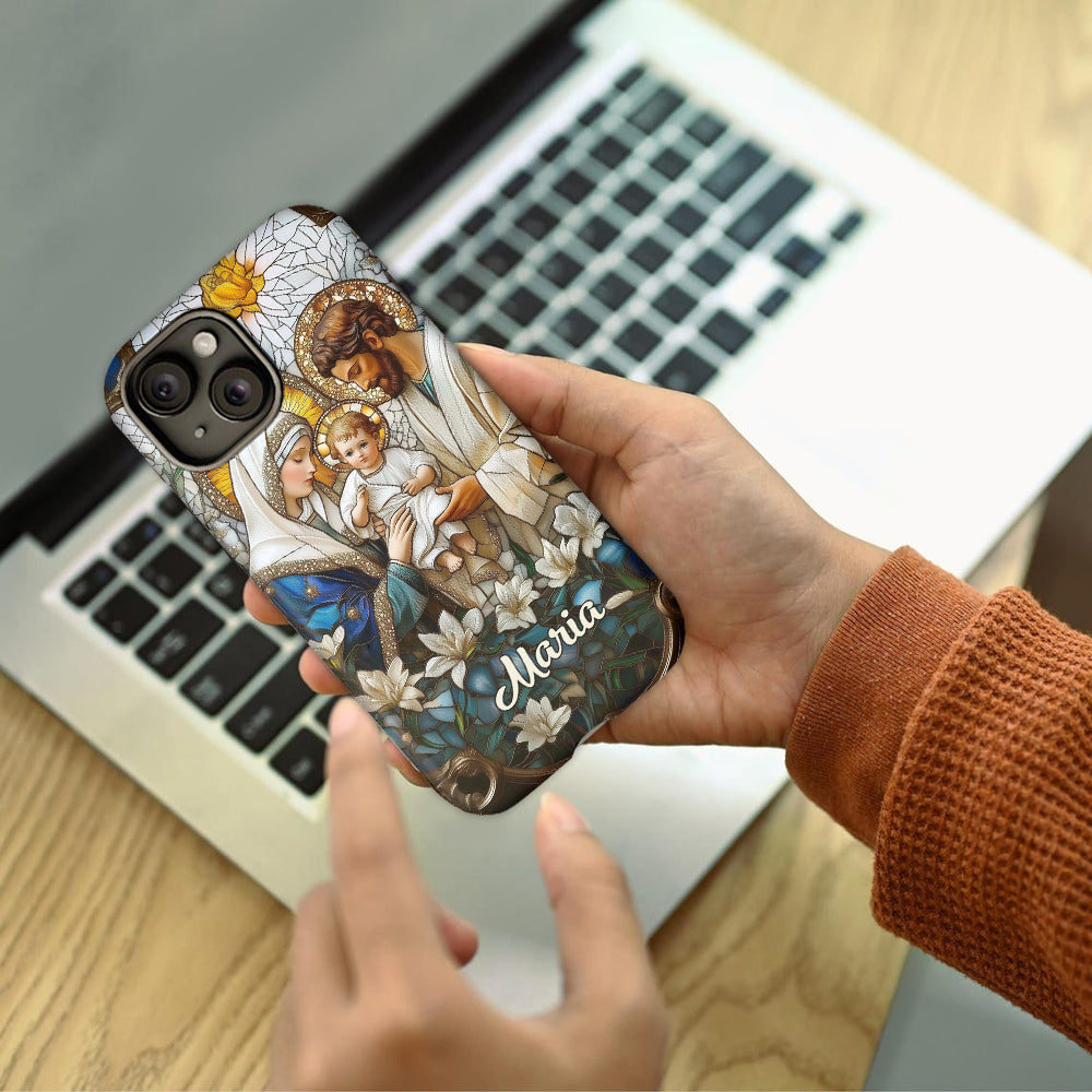 Croire - Coque de téléphone personnalisée avec impression chrétienne intégrale