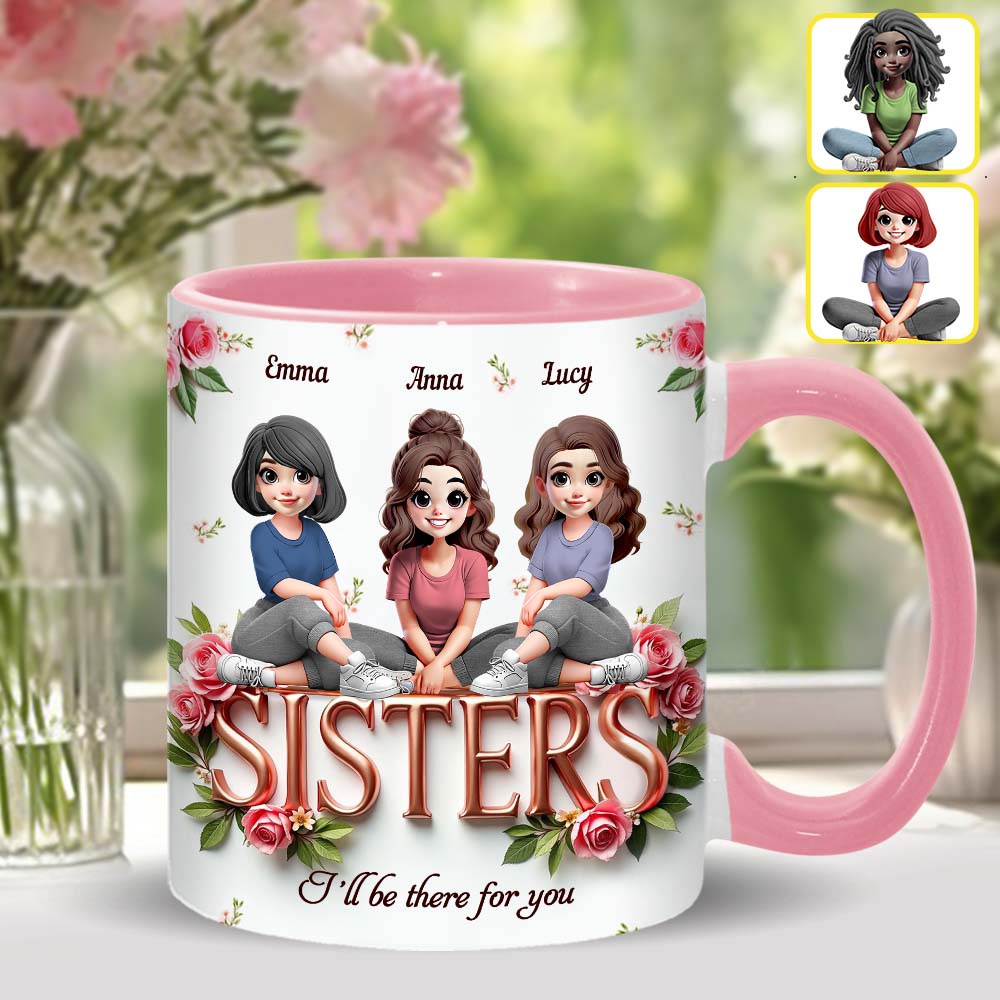 Mug personnalisé pour meilleures amies - Sœurs