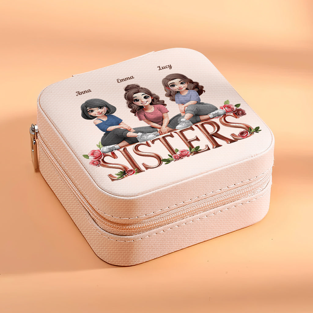 Sisters - Personalized Bestie Jewelry Box