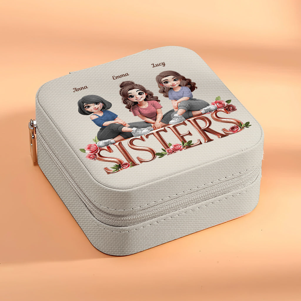 Sisters - Personalized Bestie Jewelry Box