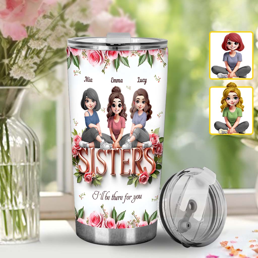 Sisters - Personalized Bestie Tumbler