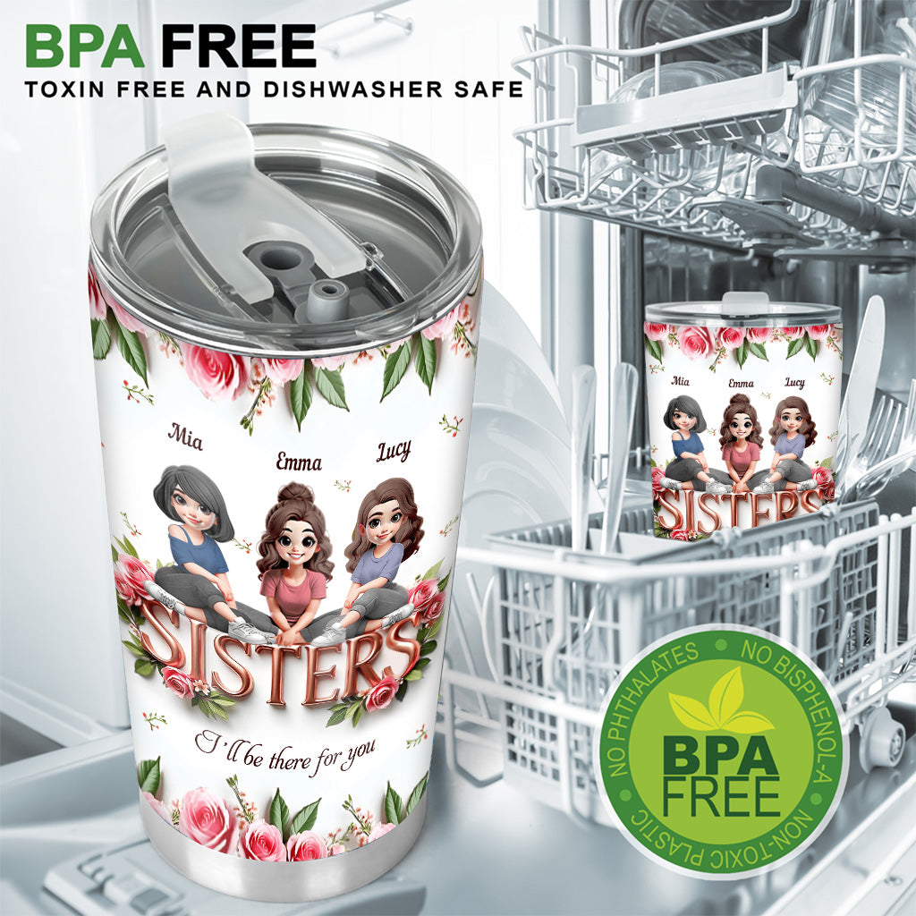 Sisters - Personalized Bestie Tumbler