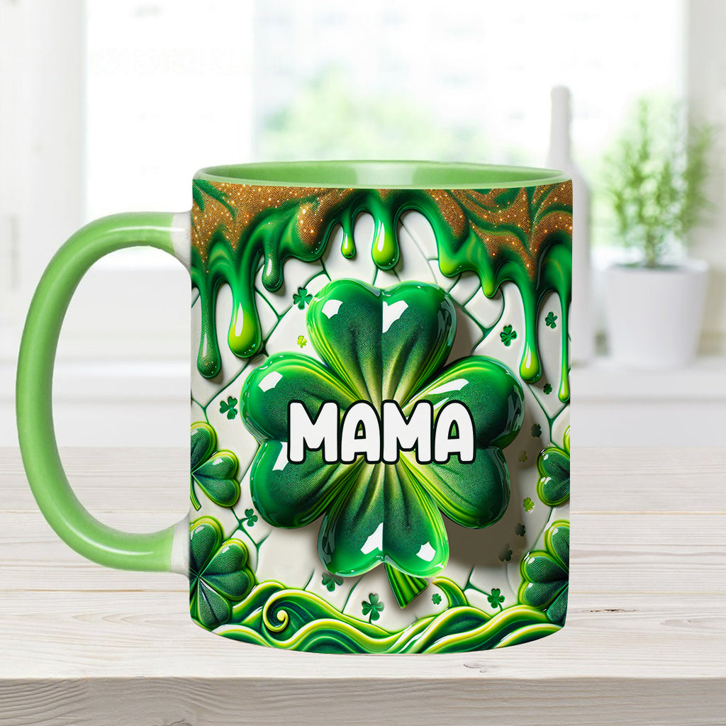 Mama's Lucky Charms - Personalized Mother Accent Mug
