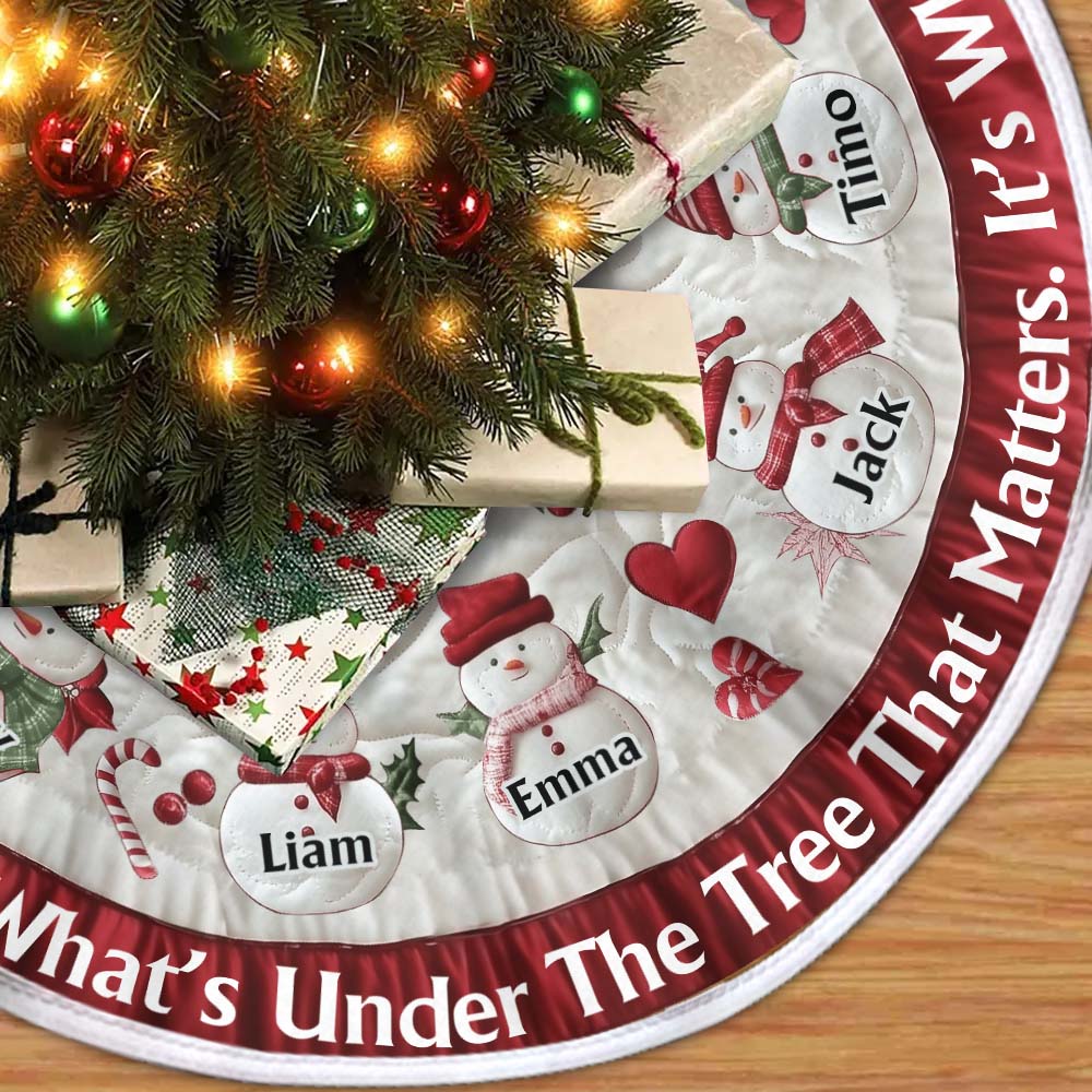 Under The Tree - Personalized Family Tree Skirt