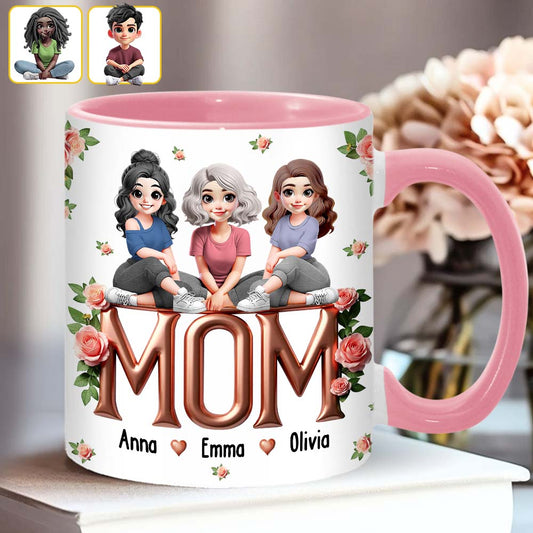 Best Mom Ever - Personalized Mother Accent Mug