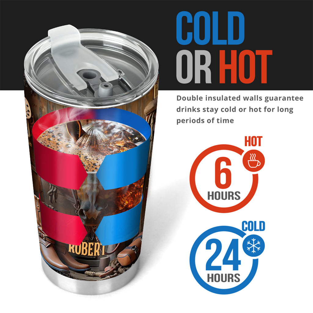 Love Horse - Personalized Horse Tumbler