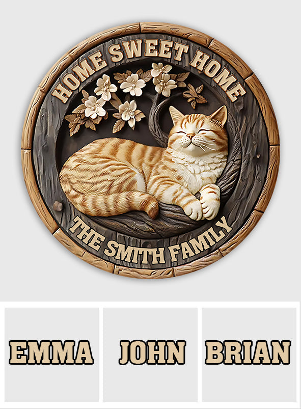 Love Cats - Personalized Cat Round Rug