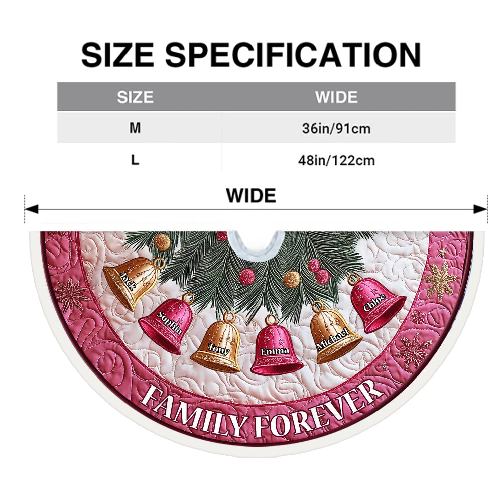 Family Forever - Personalized Family Tree Skirt