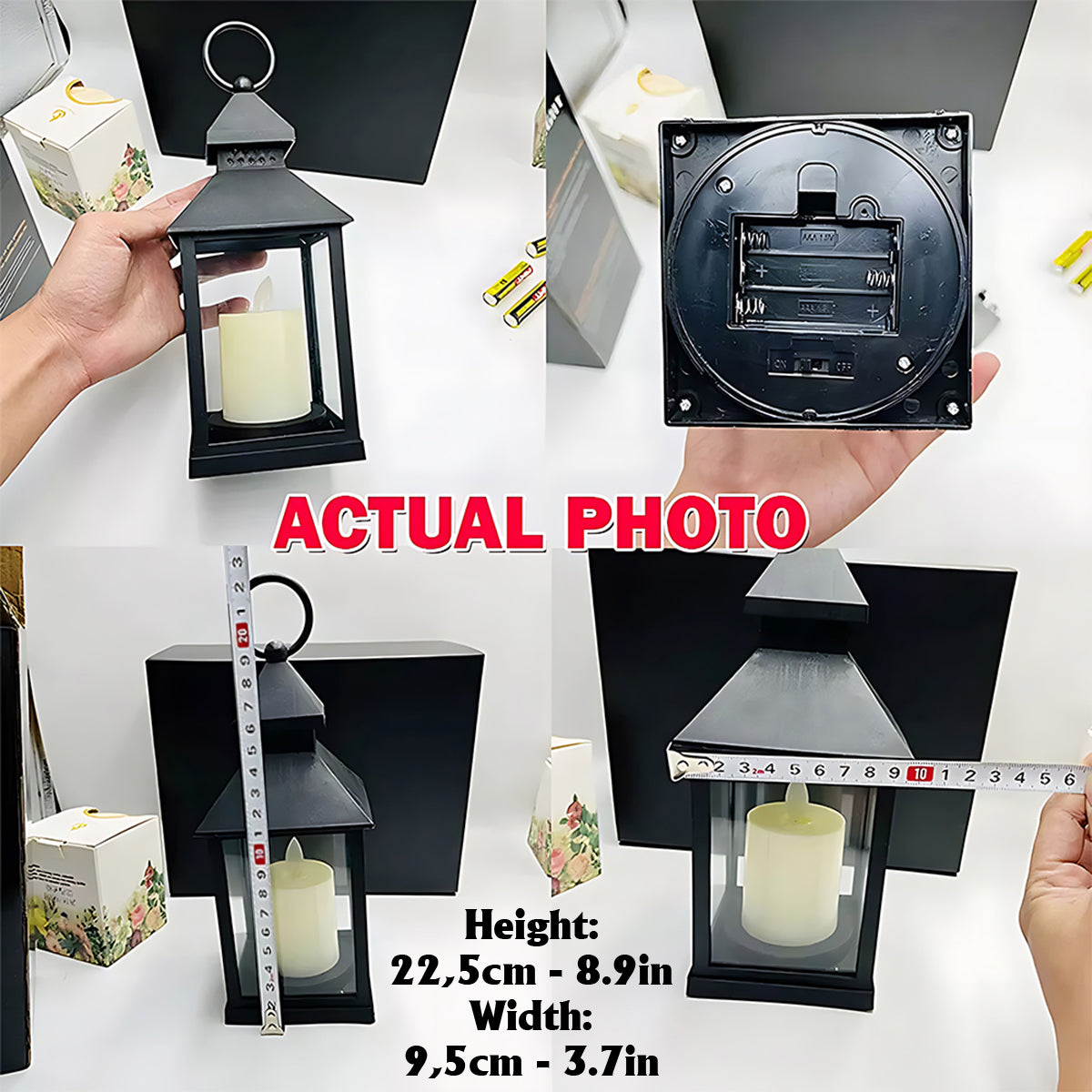 In Loving Memory - Personalized Memorial Candle Lantern