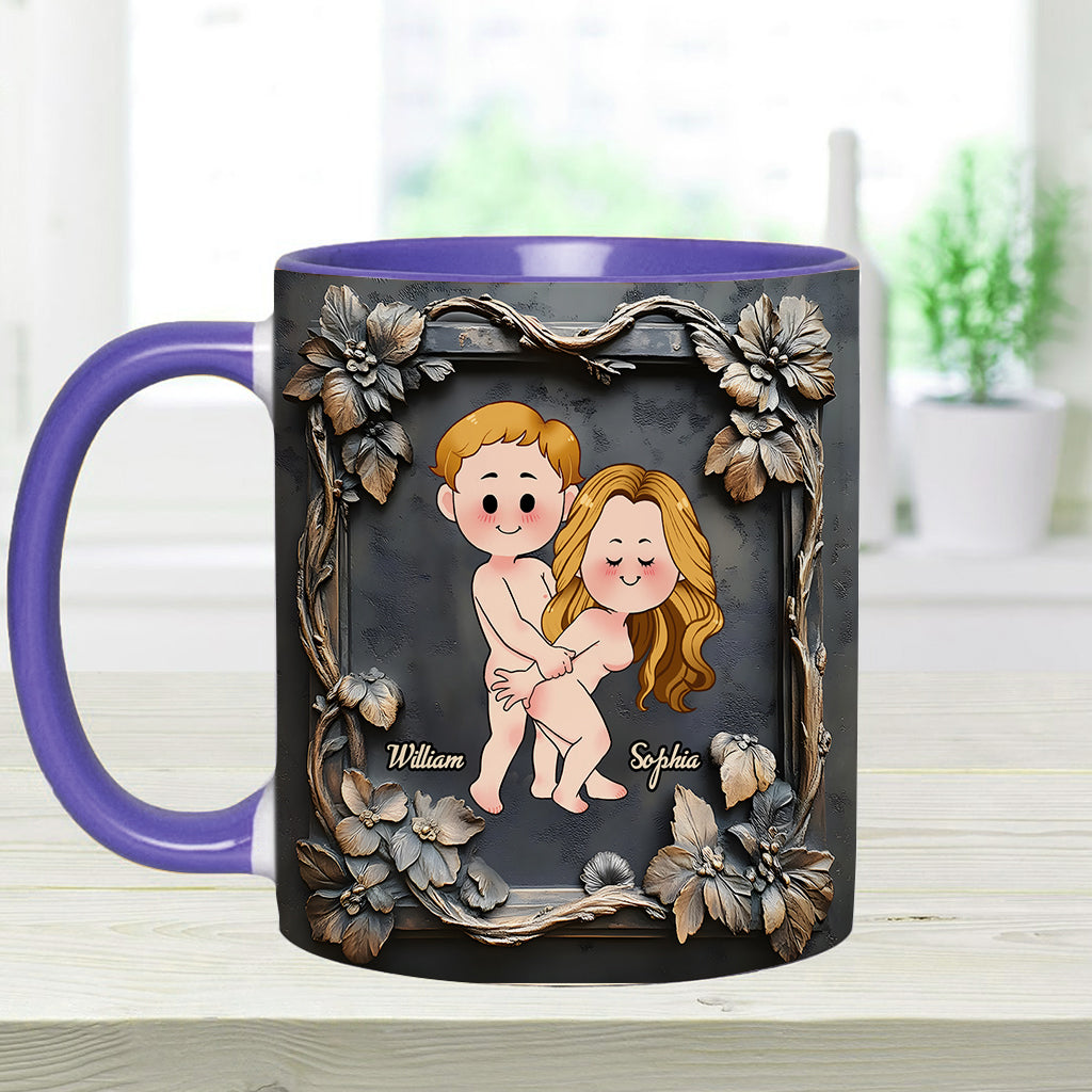 You're Still Hotter Than This Coffee - Personalized Couple Accent Mug