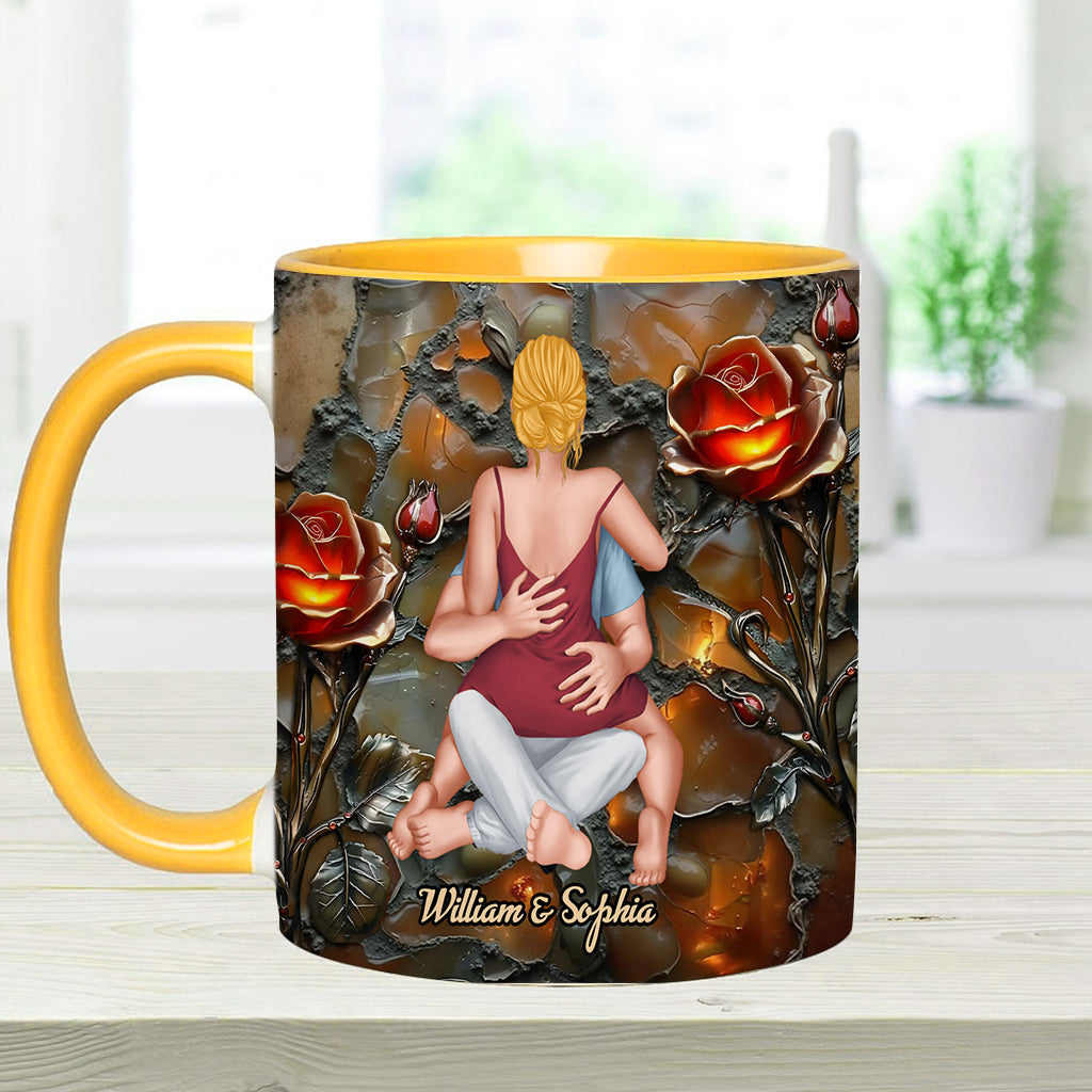 You're Still Hotter Than This Coffee - Personalized Couple Accent Mug