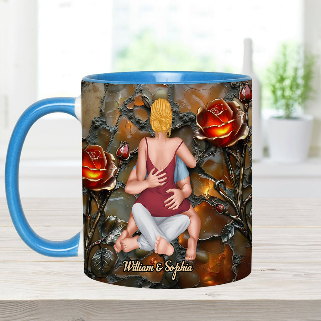 You're Still Hotter Than This Coffee - Personalized Couple Accent Mug