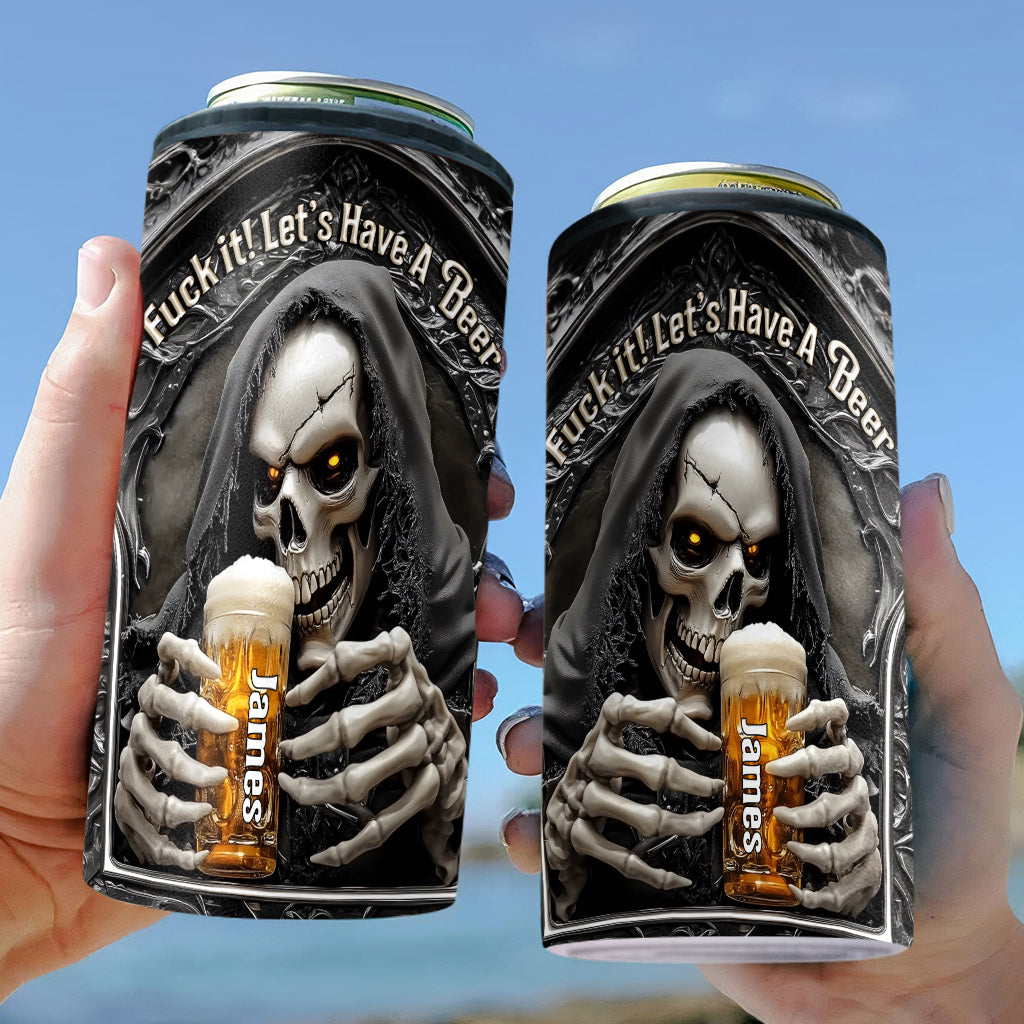 Let's Have A Beer - Personalized Beer Can Cooler