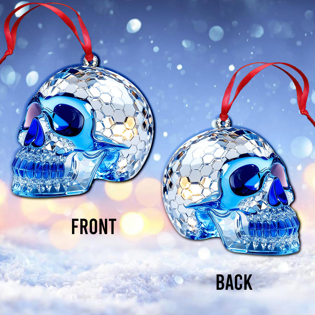 Stunning Skull - Personalized Skull Ornament