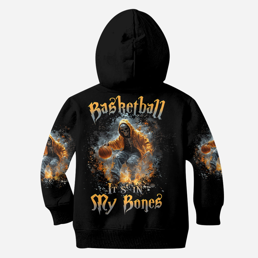 Le basket, c'est dans mon sang - T-shirt personnalisé intégral au basket