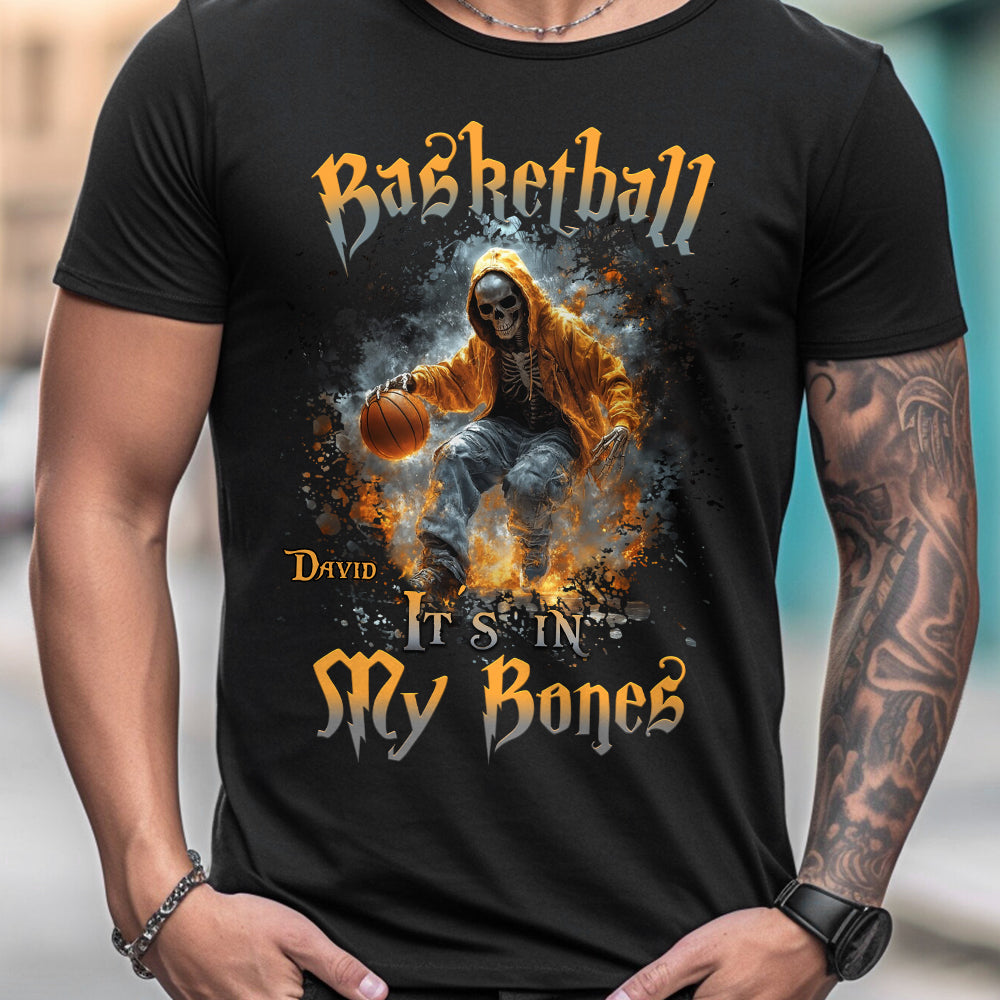 Le basket-ball coule dans mes veines - T-shirt et sweat à capuche de basket-ball personnalisés